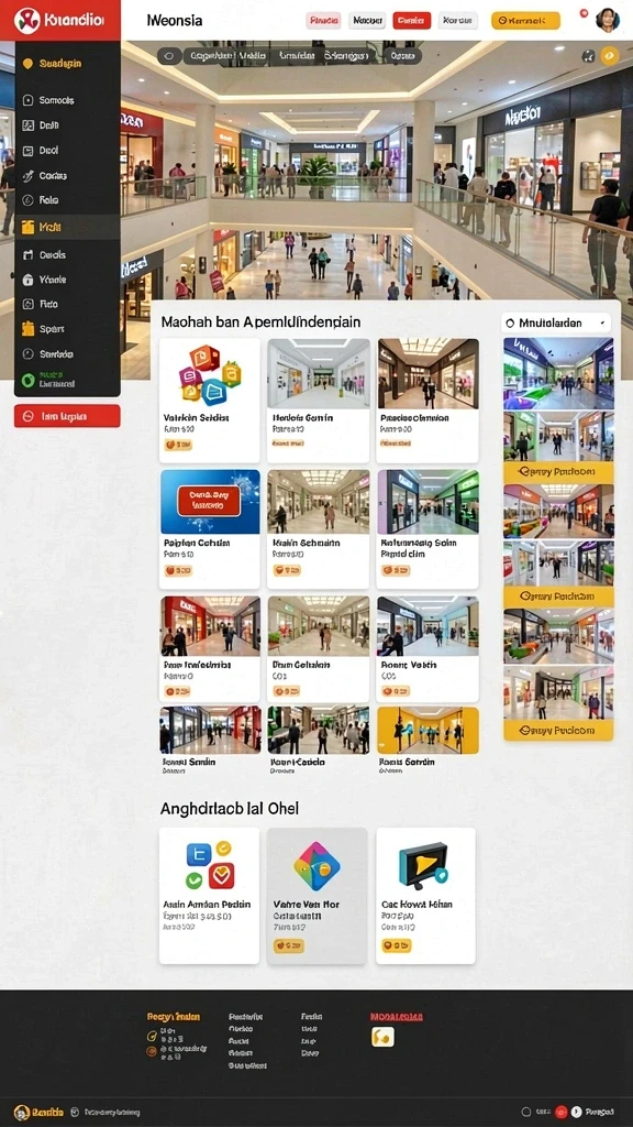 idnscore - Tampilan antarmuka yang menarik dan mudah digunakan.