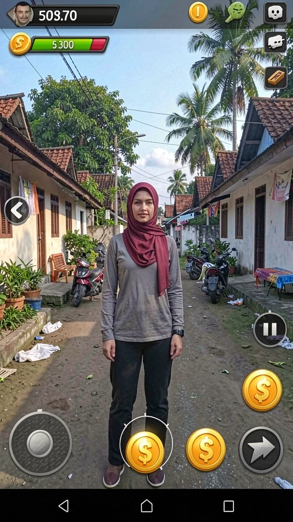 kikototo - Grafis yang menawan dan berwarna.