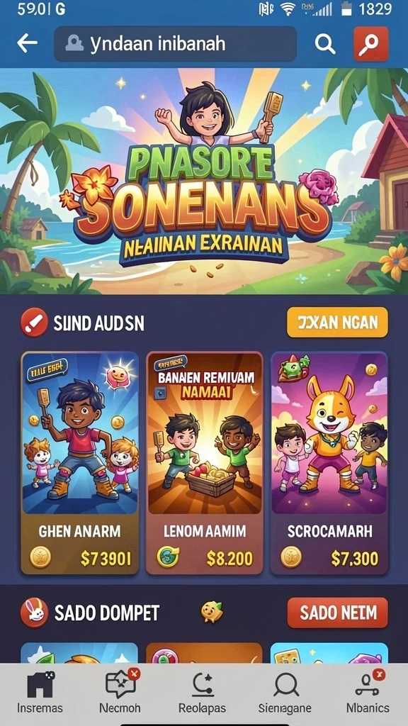 mc888 - Tampilan permainan slot yang berwarna-warni.
