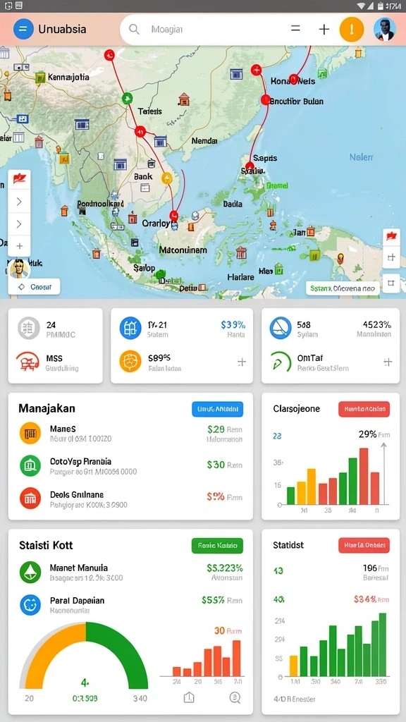 prg007 - Tampilan menu yang ramah pengguna dan informatif.