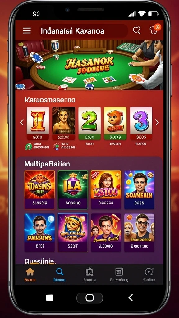 rich7 - Tampilan antarmuka yang ramah pengguna.