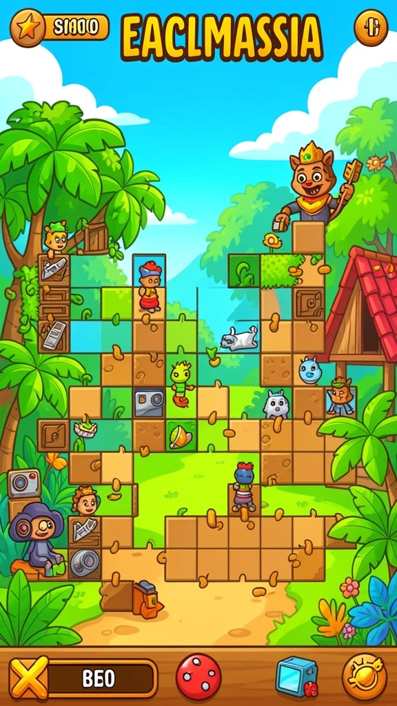 surgaplay - Gameplay yang menarik dengan banyak level untuk dijelajahi.