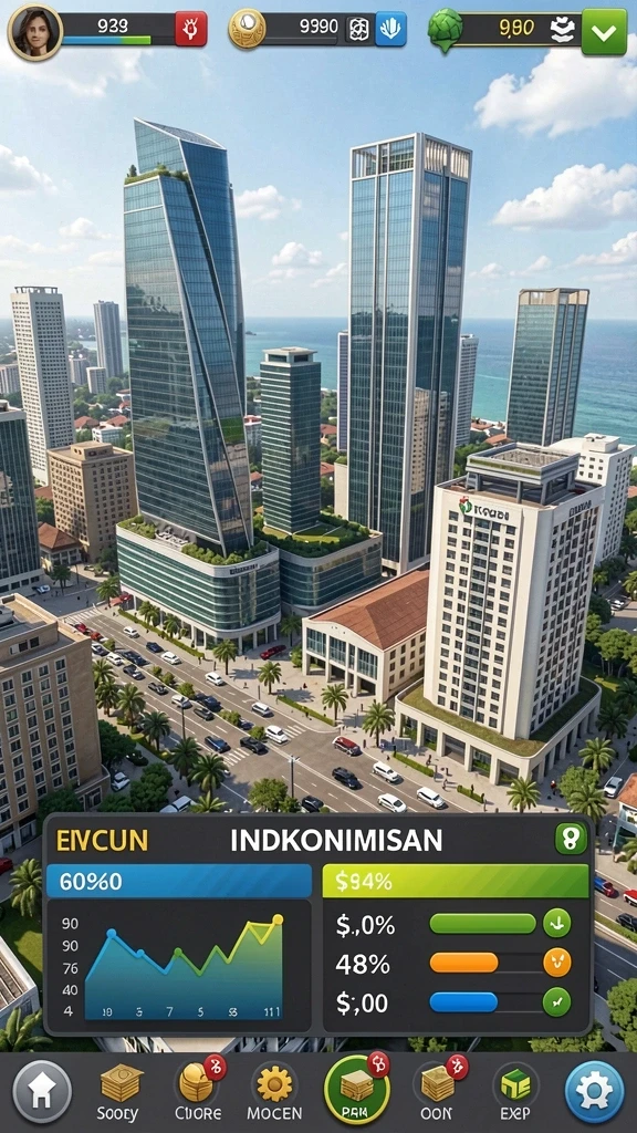 uang77 - Tampilan antarmuka yang menarik dan intuitif.